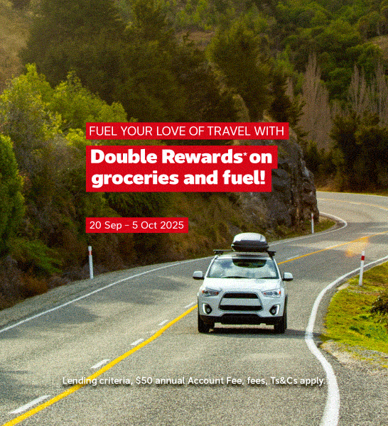 Double Rewards on Grocery & Fuel