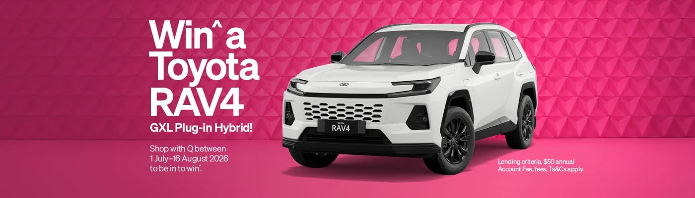 Win a Toyota RAV4 GXL Plug-in Hybrid