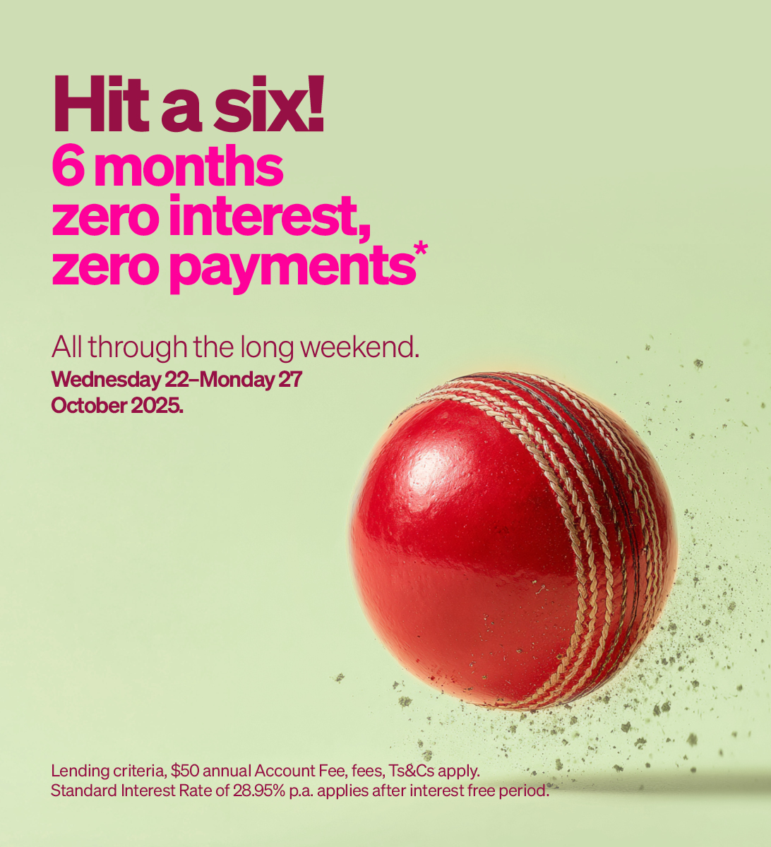 6 months to pay
