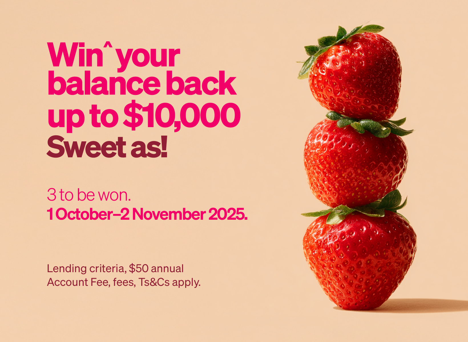 Win your balance back up to $10,000
