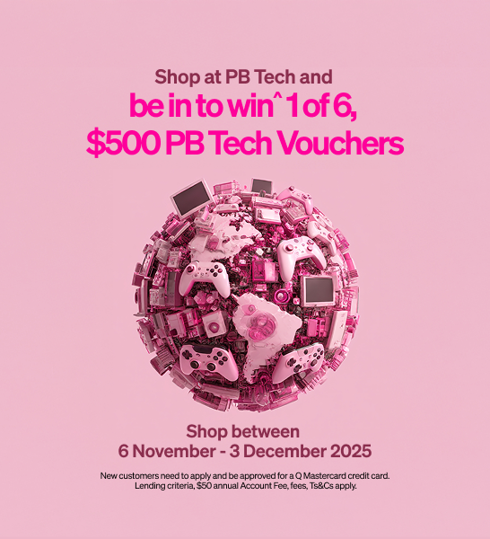 Be in to win a $500 PB Tech Voucher